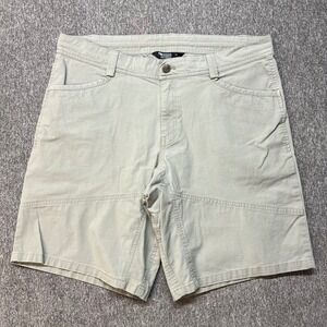 Outdoor Research Mens 36 Tan Cotton Nylon Stretch‎ Hiking Casual Shorts 108